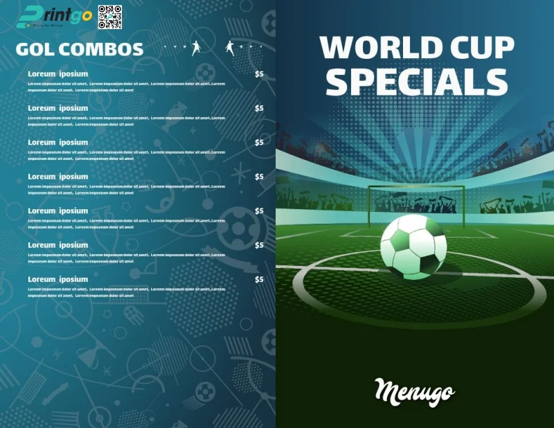 Menu World Cup ấn tượng Menu World Cup ấn tượng