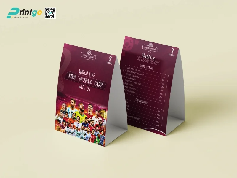 Menu World Cup mới nhất