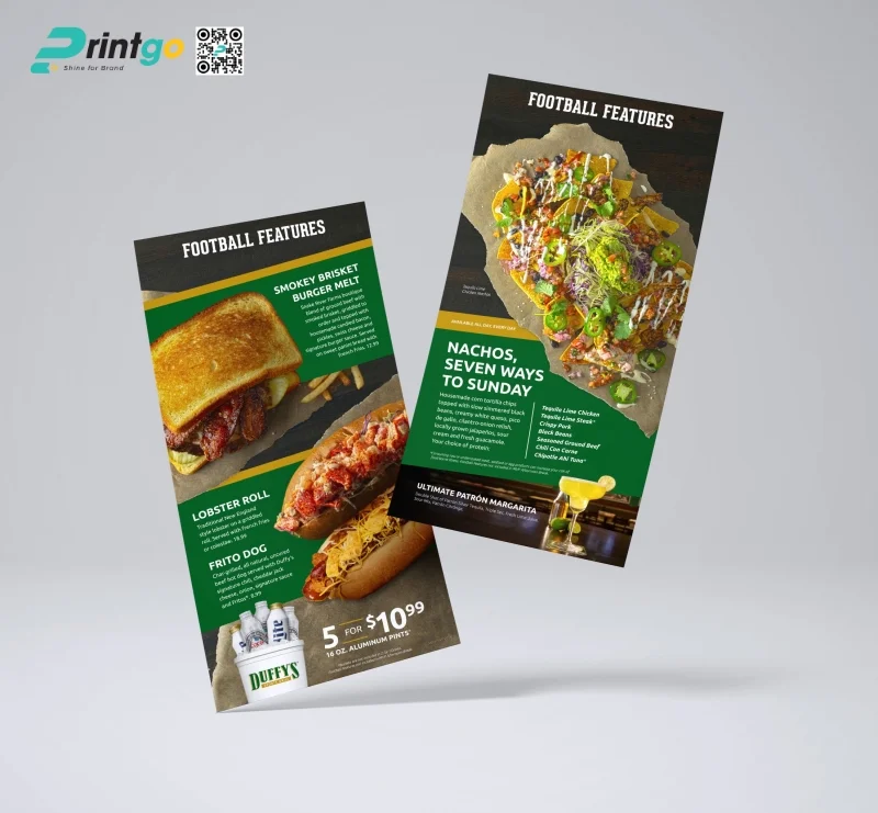 Menu World Cup tờ rời (single sheet menu) Menu World Cup tờ rời (single sheet menu)