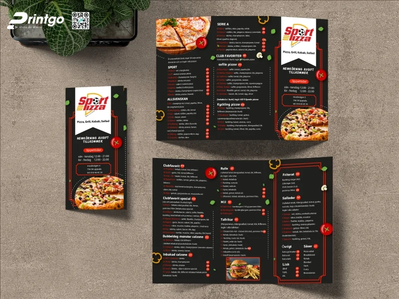 Menu World Cup kinh doanh đồ ăn