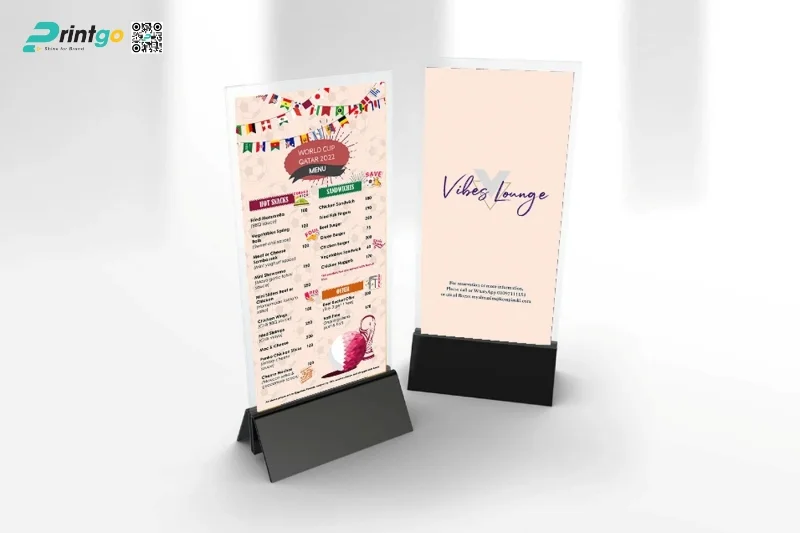 Menu World Cup in ấn sắc nét