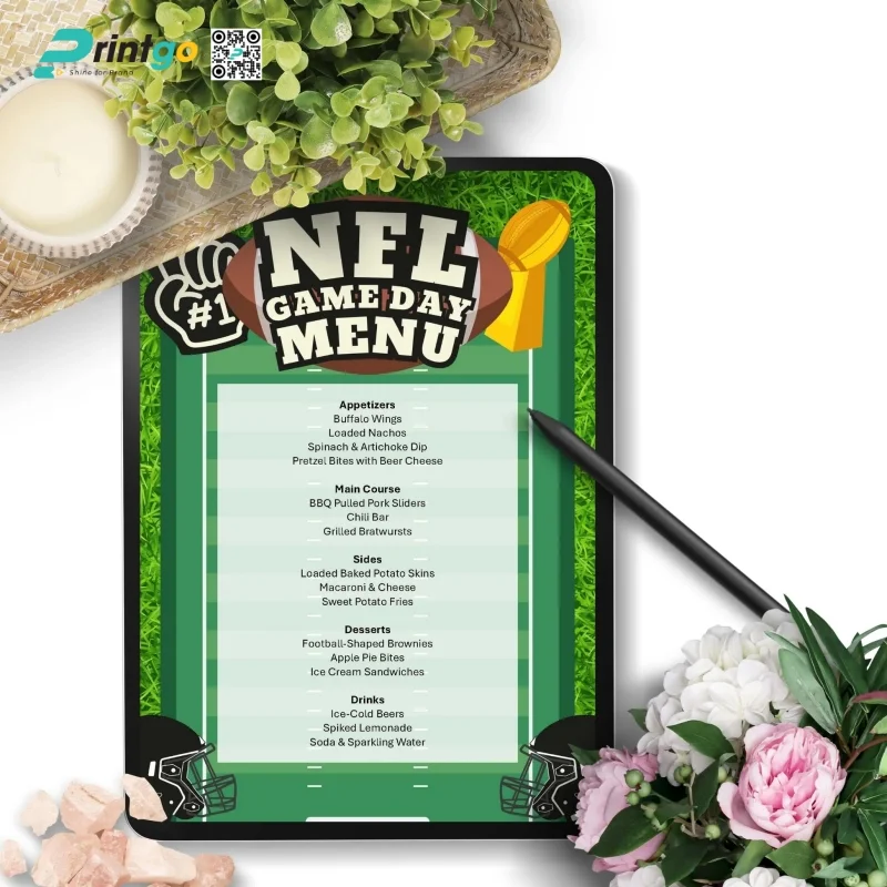 Menu World Cup chuyên nghiệp