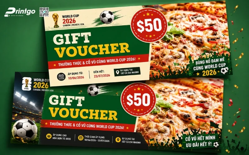 Mô hình phù hợp với voucher World Cup 2026 dạng giấy