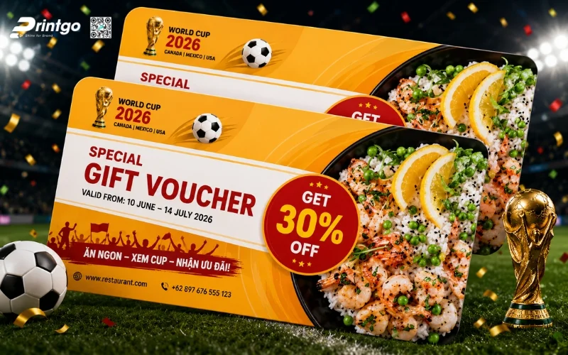 Nên thiết kế voucher World Cup 2026 như thế nào để kéo khách quay lại hiệu quả?