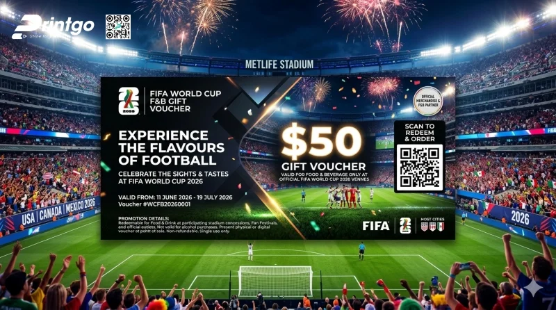 Chuẩn bị hệ thống ấn phẩm Marketing Offline (POSM): voucher