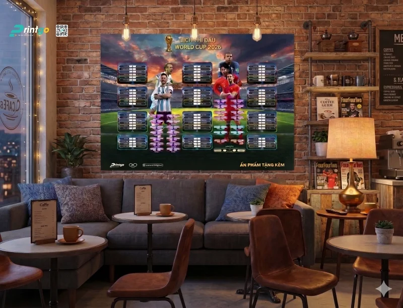 Printgo - Giải pháp Thiết kế & In ấn toàn diện, nâng tầm thương hiệu Sports Bar