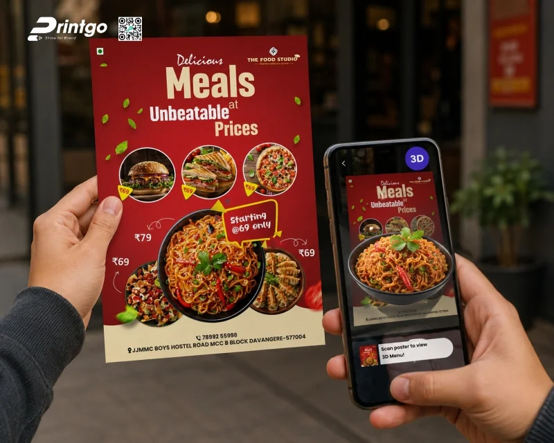 AR trên Catalogue, Poster và các ấn phẩm Marketing AR trên Catalogue, Poster và các ấn phẩm Marketing