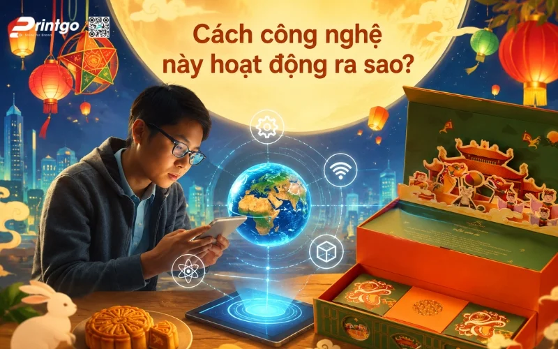 Ứng dụng AR 3D vào hộp trung thu là gì? Cách công nghệ này hoạt động ra sao?