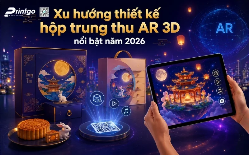 Xu hướng thiết kế hộp trung thu AR 3D nổi bật năm 2026