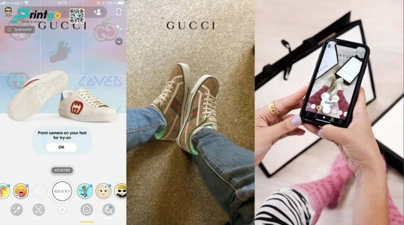 Gucci Virtual Try-On - Đưa trải nghiệm thử sản phẩm lên môi trường số