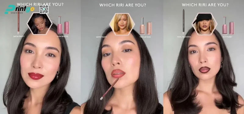 AR Face Filter hỗ trợ trải nghiệm sản phẩm