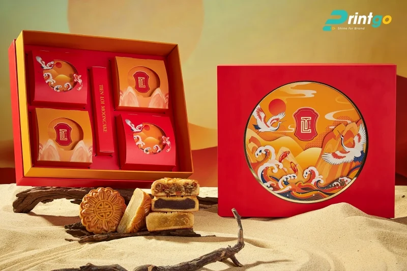  Hộp Trung thu 4 bánh phổ biến tạo cảm giác đầy đặn