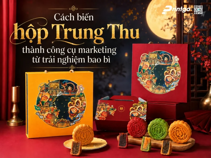 Cách biến hộp Trung Thu thành công cụ marketing từ trải nghiệm bao bì