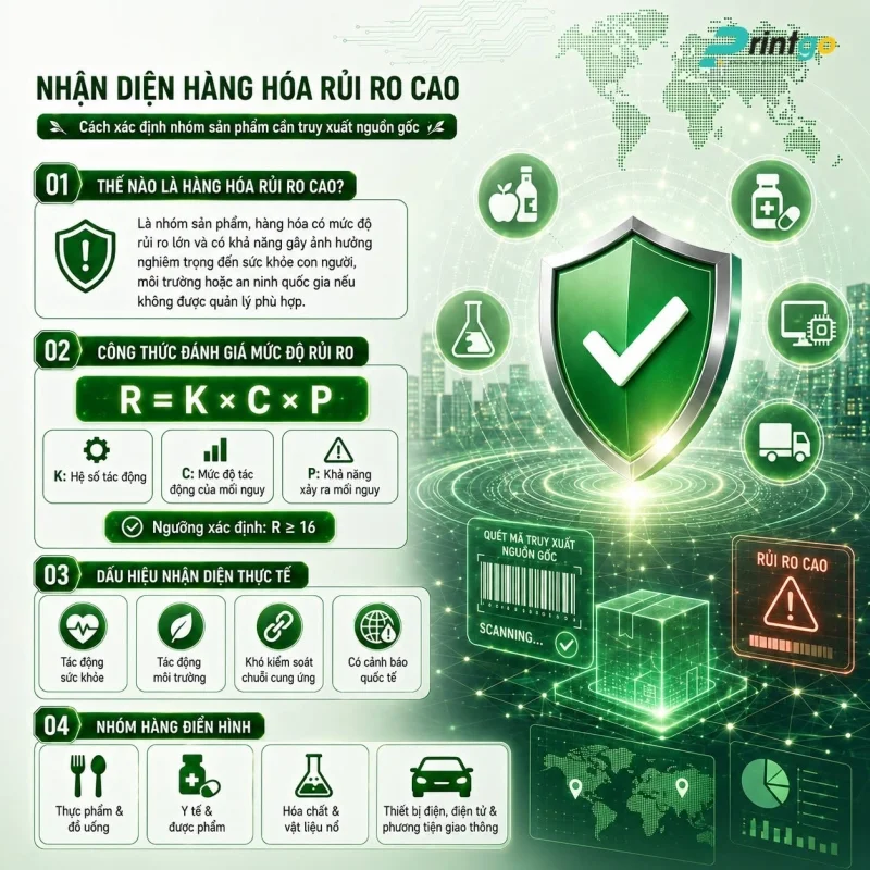 Phân loại hàng hóa theo 3 mức độ rủi ro