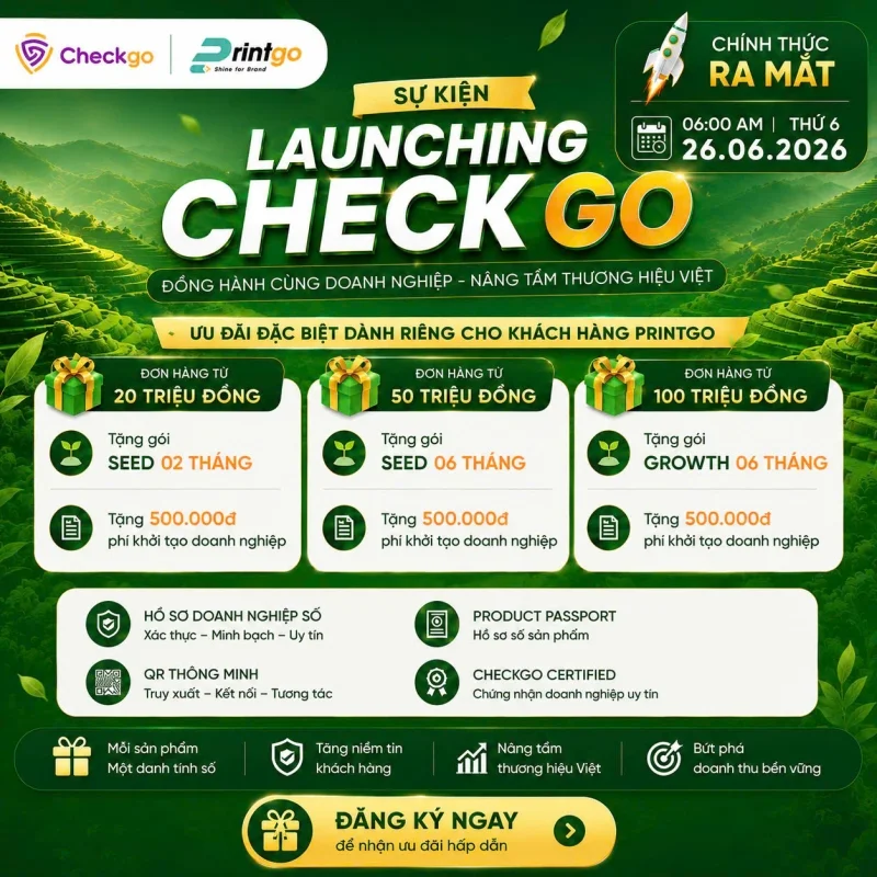 Chính thức ra mắt Checkgo - Giải pháp Hồ sơ số cho sản phẩm trong hệ sinh thái Go Group
