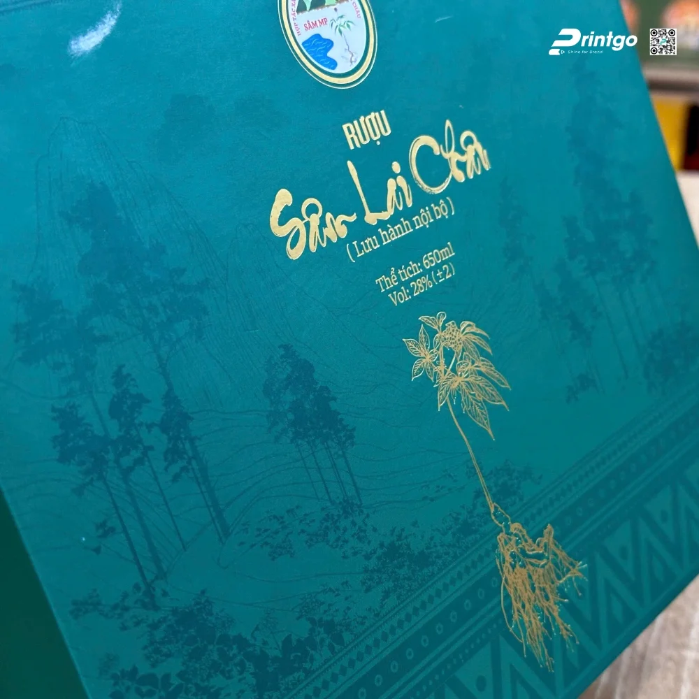 Gia công ép kim giúp hộp đựng rượu sâm Lai Châu trở nên sang trọng