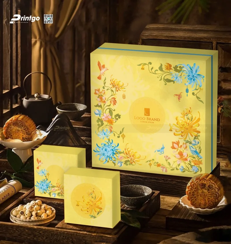 Mẫu hộp cao cấp làm quà tặng trung thu dành cho đối tác, khách hàng VIP