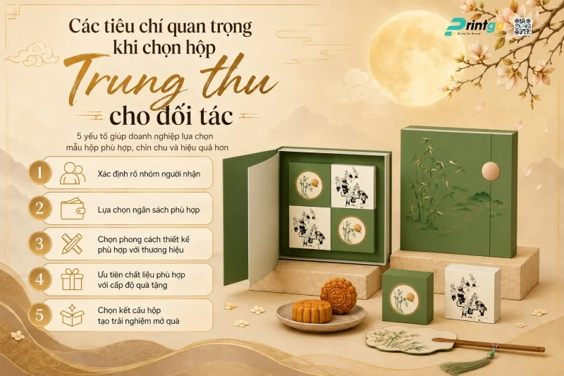 Các tiêu chí quan trọng khi chọn hộp Trung thu cho đối tác