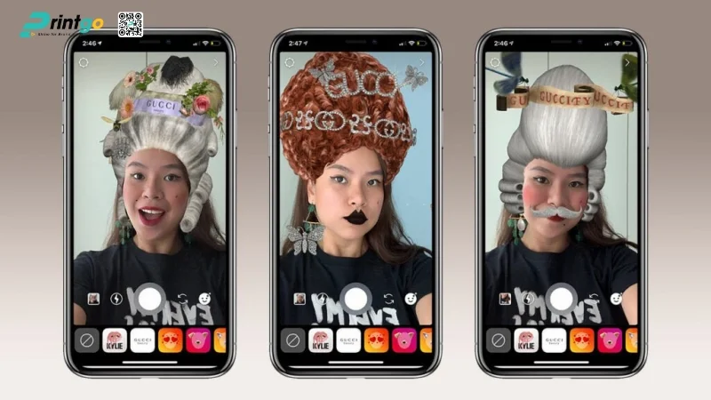 AR Face Filter trên mạng xã hội hỗ trợ hoạt động quảng bá