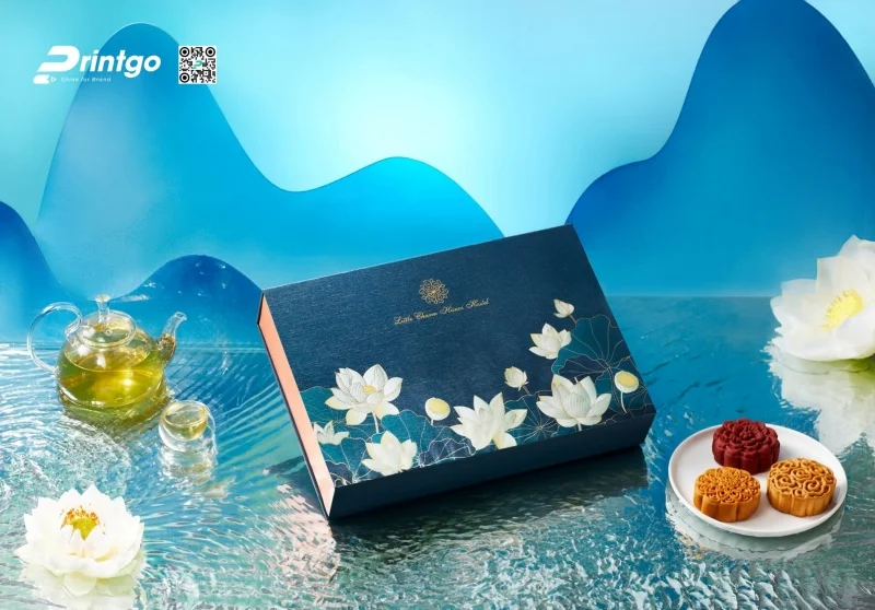 Mẫu hộp bánh Trung Thu khách sạn cao cấp
