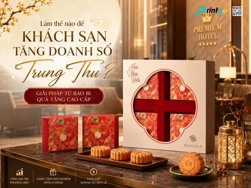 Làm thế nào để khách sạn tăng doanh số Trung Thu? Giải pháp từ bao bì quà tặng cao cấp 