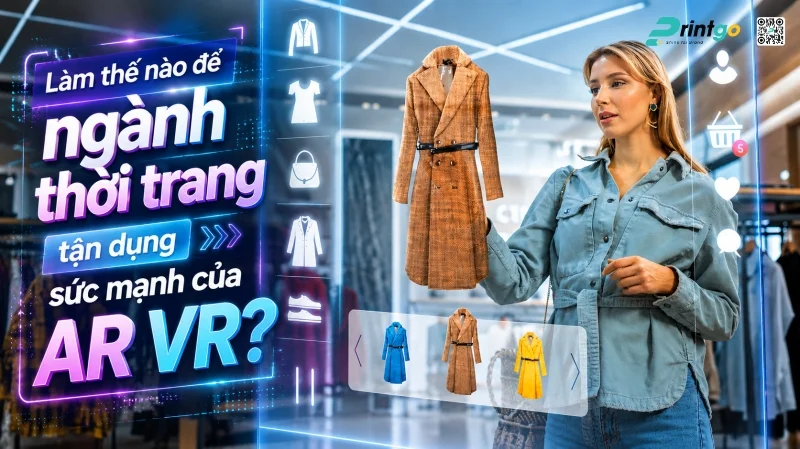 Làm thế nào để ngành thời trang tận dụng sức mạnh của AR VR?