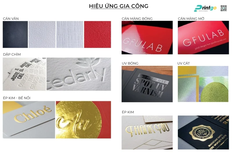 Hiệu ứng gia công bề mặt