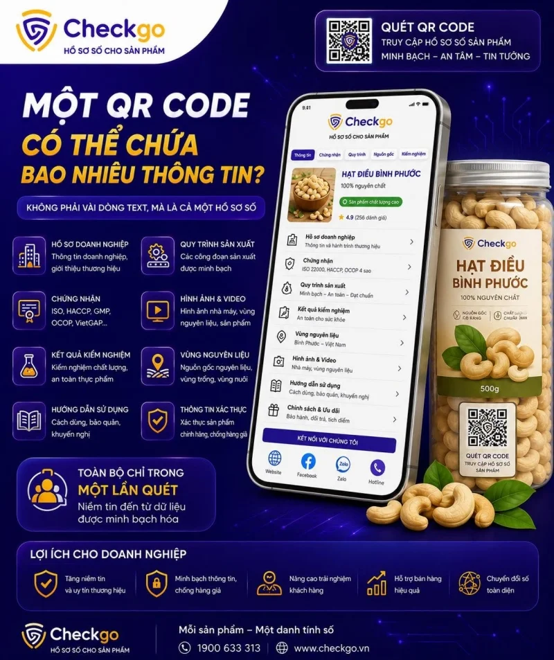 Hồ sơ số minh bạch từ Checkgo