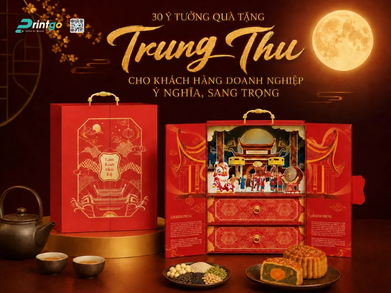 30 ý tưởng quà tặng Trung Thu cho khách hàng doanh nghiệp ý nghĩa, sang trọng