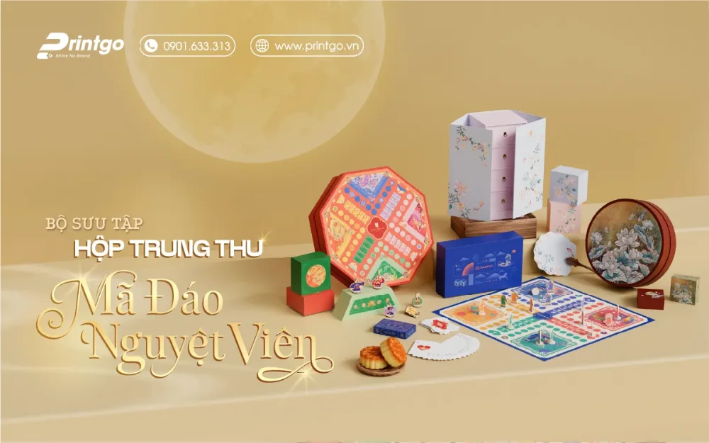 BST "Mã Đáo Nguyệt Viên" kết hợp thiết kế bao bì truyền thống với trải nghiệm số