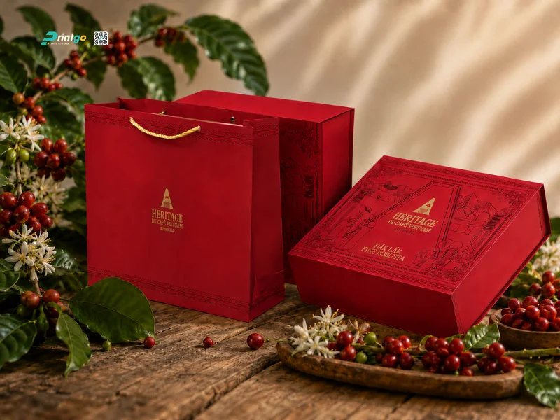 HERITAGE DU CAFÉ: Đẳng Cấp Bao Bì Quà Tặng Xứng Tầm Di Sản 33 Năm Simexco Đắk Lắk