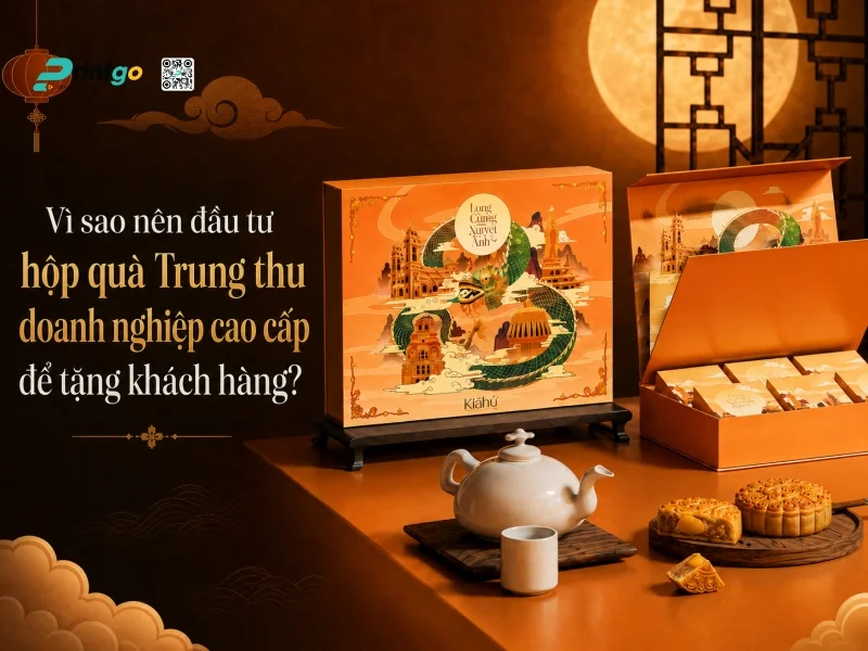 Vì sao nên đầu tư hộp quà Trung thu doanh nghiệp cao cấp để tặng khách hàng?