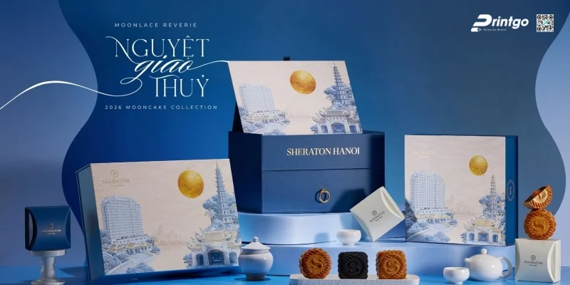 Review hộp bánh Trung thu khách sạn Sheraton Hanoi Hotel 2026: Nguyệt Giao Thủy