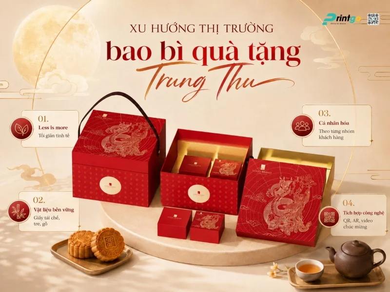 Thị trường bao bì quà tặng Trung Thu đang dịch chuyển theo một số xu hướng rõ nét
