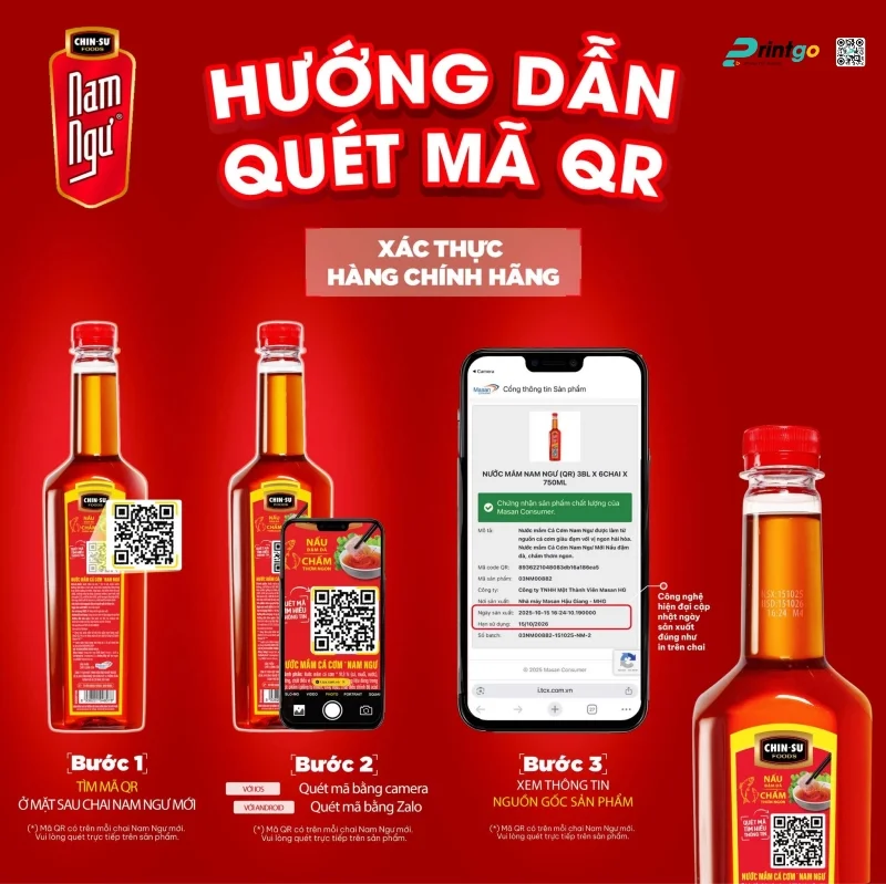 Vì sao QR Code ngày càng được ứng dụng trên bao bì?