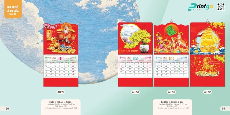 Bìa lò xo giữa – khánh lịch: Phúc
