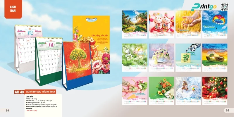 Lịch để bàn An Hảo 2027: Khai mở thịnh vượng, chào đón bình an
