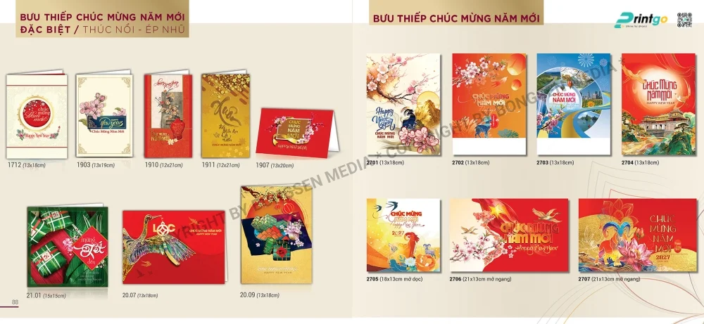Các ấn phẩm Tết khác của Bông Sen 2027