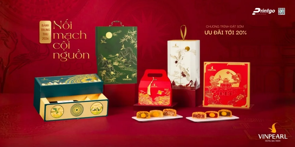 Printgo và BST Trung Thu của Vinpearl: Nối mạch cội nguồn - Trọn nghĩa đoàn viên