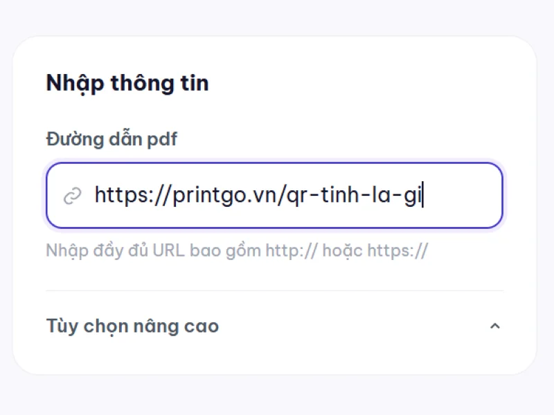 Hướng dẫn tạo QR tĩnh miễn phí trên QGO trong 4 bước