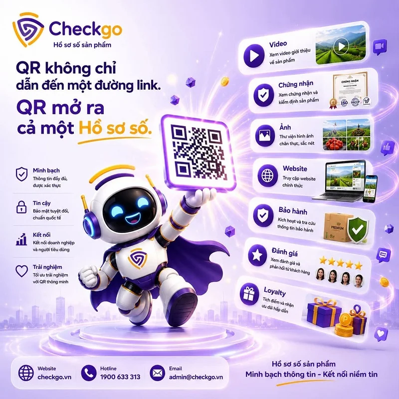 QR Code trên bao bì