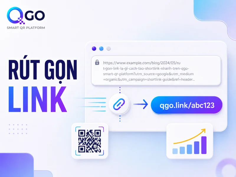Rút gọn link là gì? Cách tạo Shortlink nhanh trên QGO