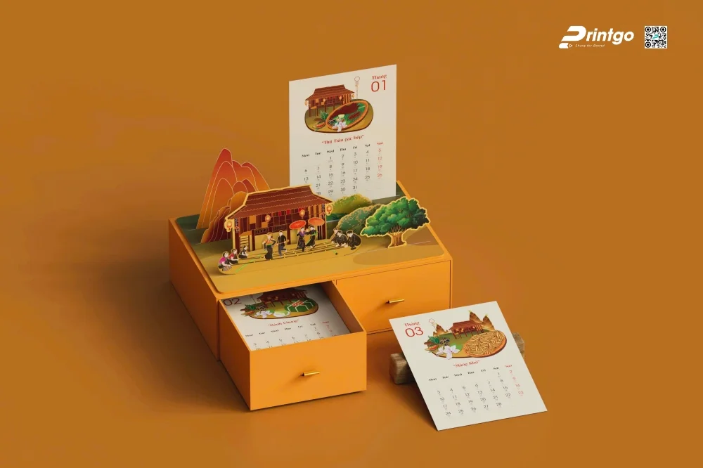 Hiệu ứng minh họa 3D và nghệ thuật Paper Cut