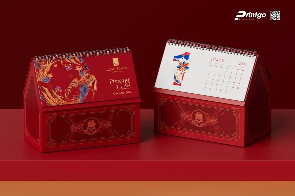 Printgo - Đơn vị thiết kế và in lịch Tết độc quyền