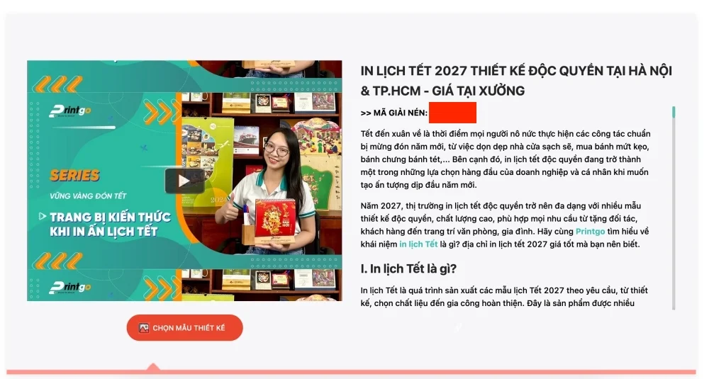 Kéo xuống phần nội dung như ảnh  để lấy mã giải nén ở cuối bài viết.