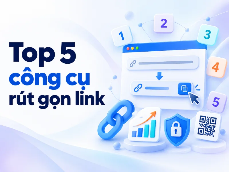 Top 5 công cụ rút gọn link miễn phí uy tín nhất
