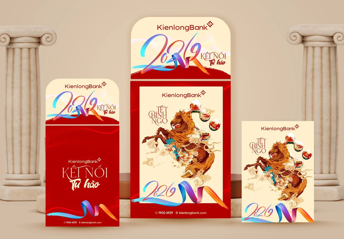 Mẫu lịch Tết ngân hàng mang bản sắc văn hóa