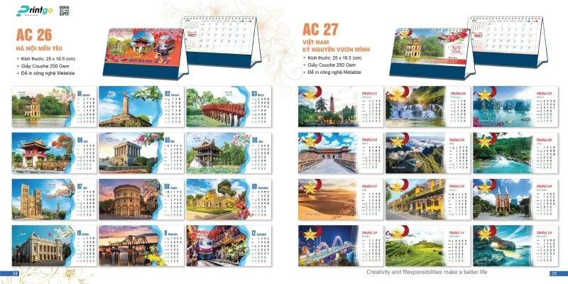Lịch Tết Á Châu 2027: Hà Nội mền yêu 