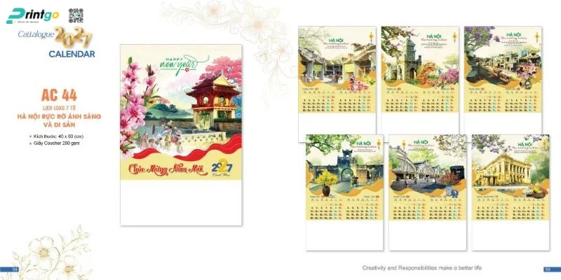 Lịch Tết Á Châu 2027: Hà Nội rực rỡ ánh sáng