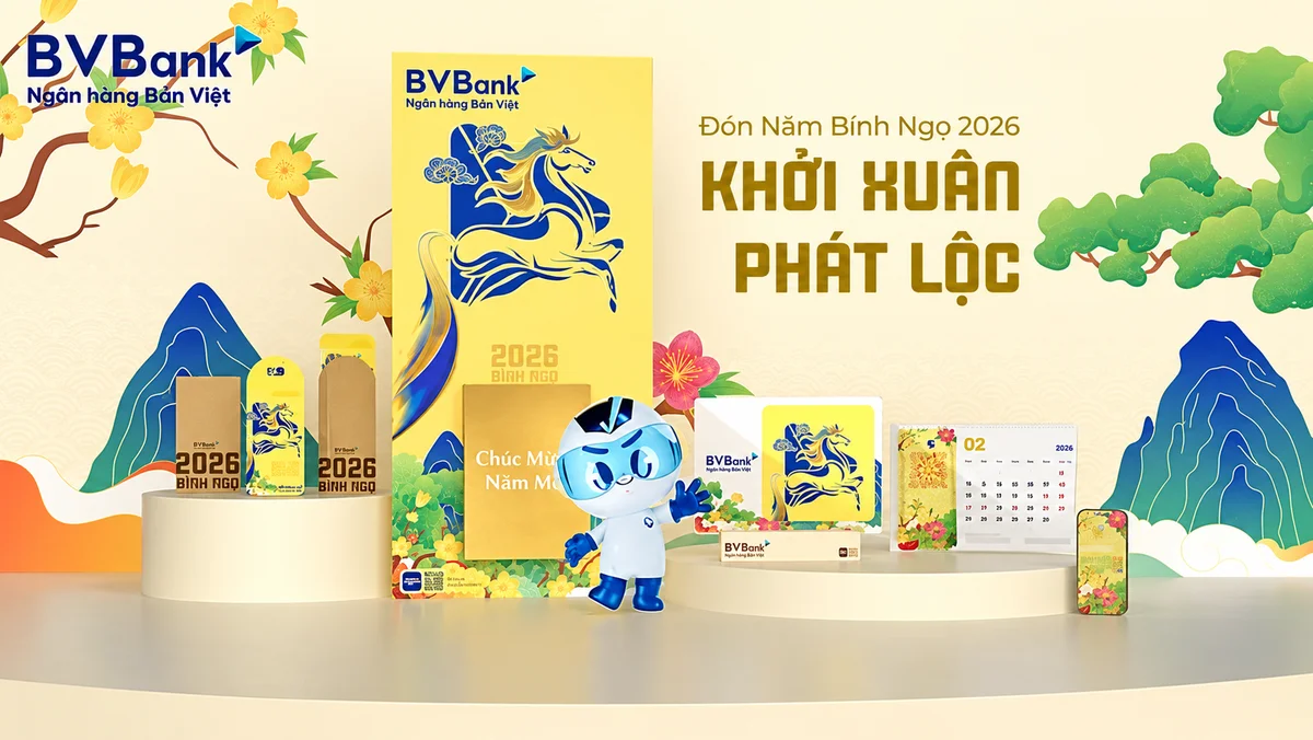 Mẫu lịch Tết ngân hàng phong cách hiện đại, tối giản